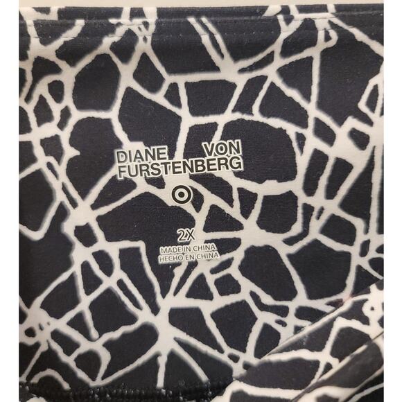 DVF for Target Cracked Glass Black and White Leggings - Picture 4 of 6